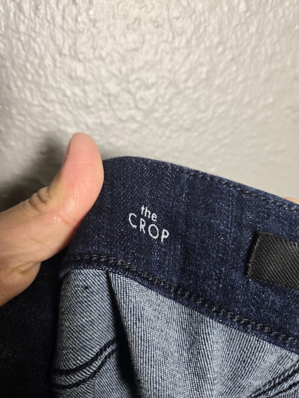 Liverpool Dark Wash Pull On Jeans Style The Crop Size 12/31 - Picture 10 of 16